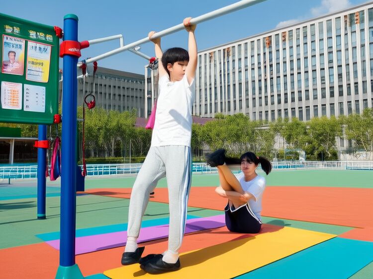 朝阳爱迪国际学校校园环境